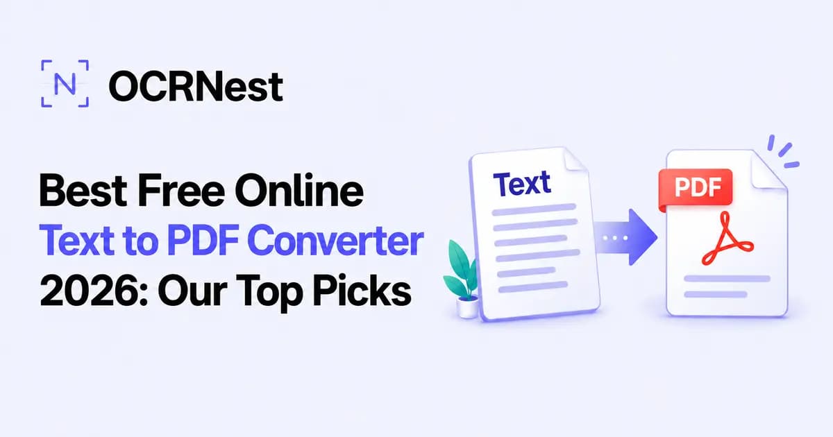 Best free online text to PDF converter 2026 top picks