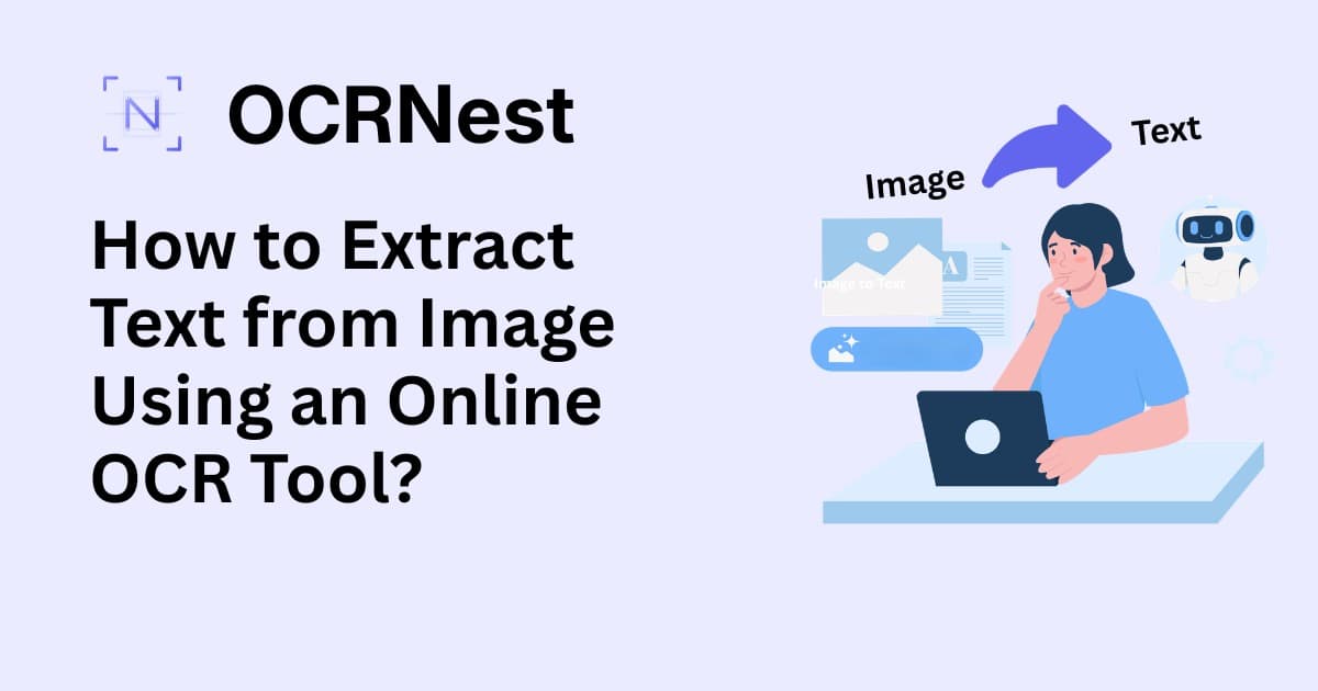 How to extract text from image online using OCR