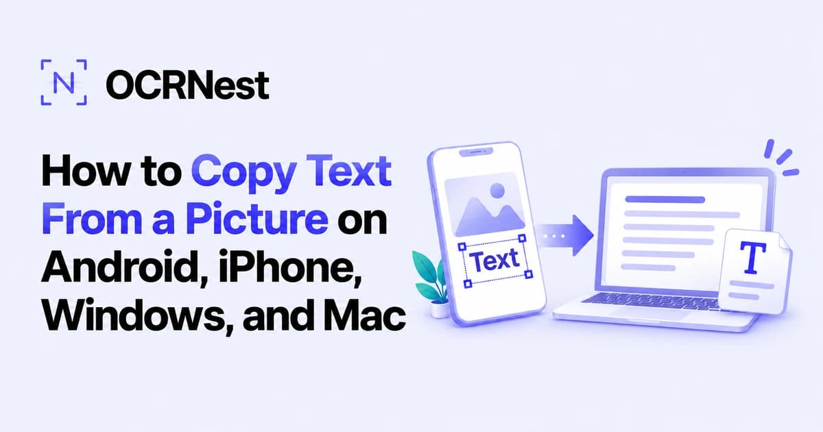 How to Copy Text From a Picture on Android, iPhone, Windows, and Mac